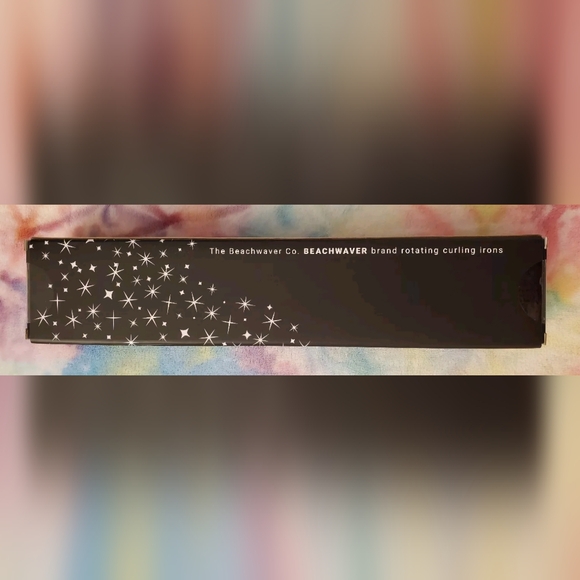 Sealed SEASONAL Beachwaver B1 Black Glitter Rotating Curling Iron - Picture 2 of 4